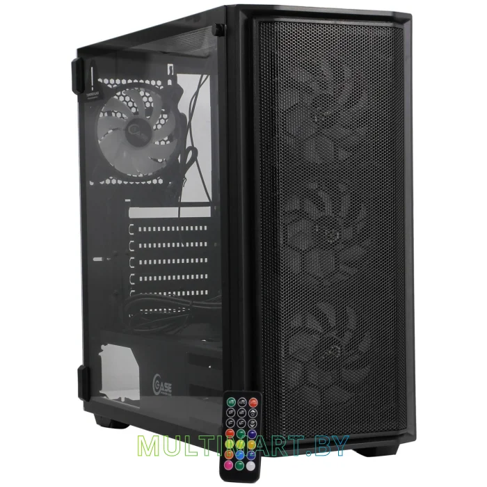 Корпус Powercase Attica Mesh M4 ARGB (CAMB-A4)
